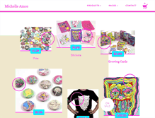 Tablet Screenshot of michelleamos.com